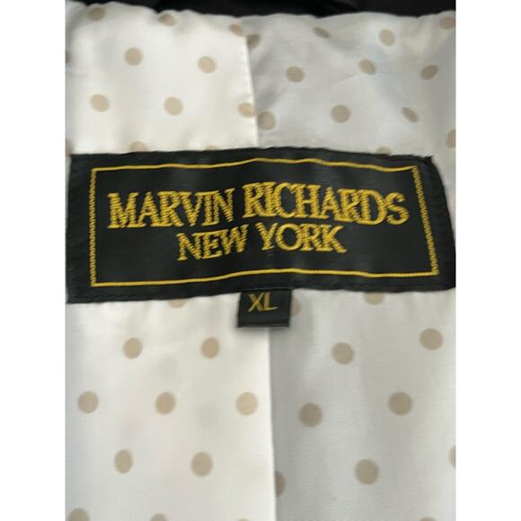 Marvin Richards black trench coat size XL - Picture 9 of 9